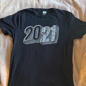 Black Class of 2021 T-Shirt
